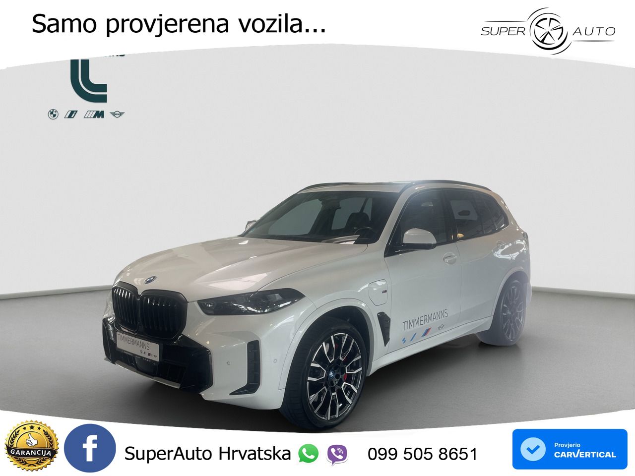 BMW X5 50e (490 KS) xDrive Steptronic LED+GR SJED+ACC