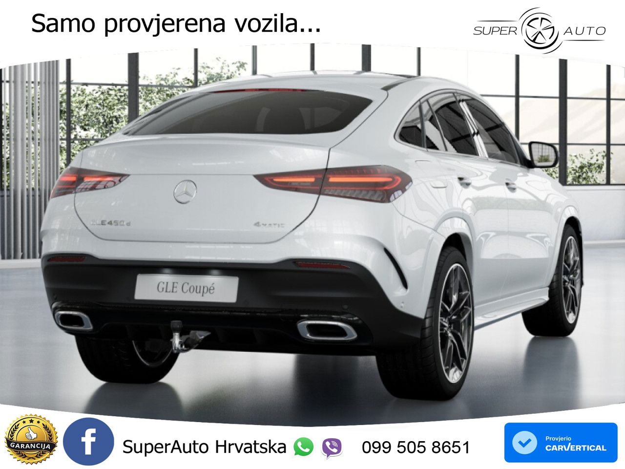 Mercedes GLE Coupe 450d (367 KS) EQ Boost 4MATIC 9G-TRONIC AMG LED+GR SJED+ACC
