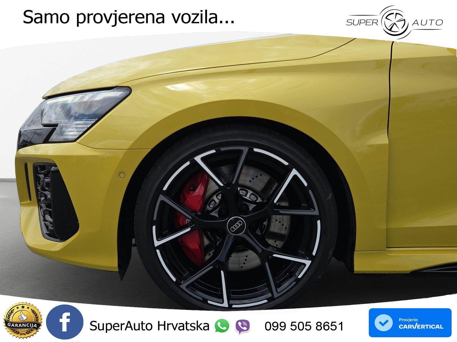 Audi RS3 Sedan 2.5 TFSI (400 KS) quattro S tronic LED+GR SJED+ACC