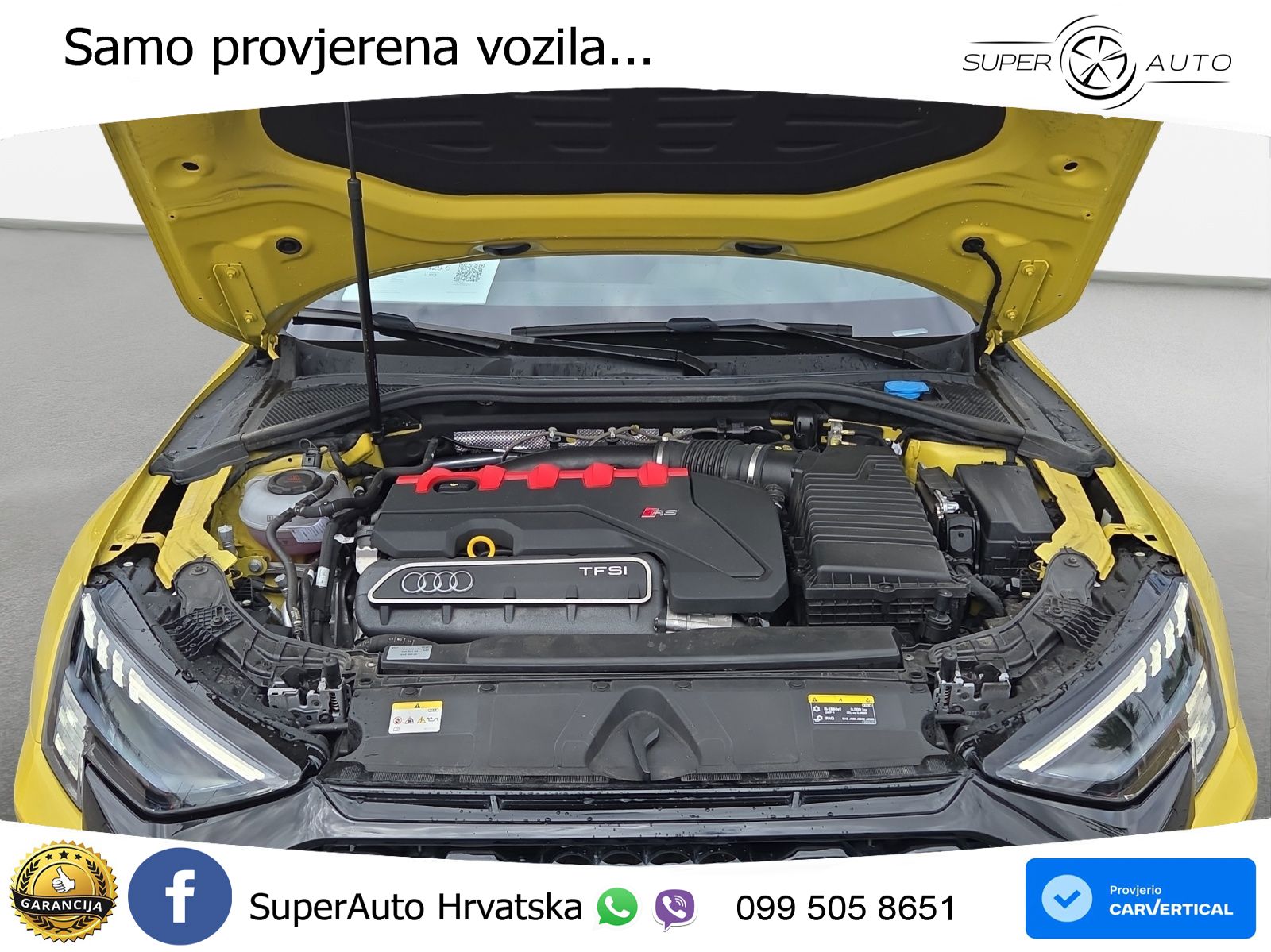 Audi RS3 Sedan 2.5 TFSI (400 KS) quattro S tronic LED+GR SJED+ACC