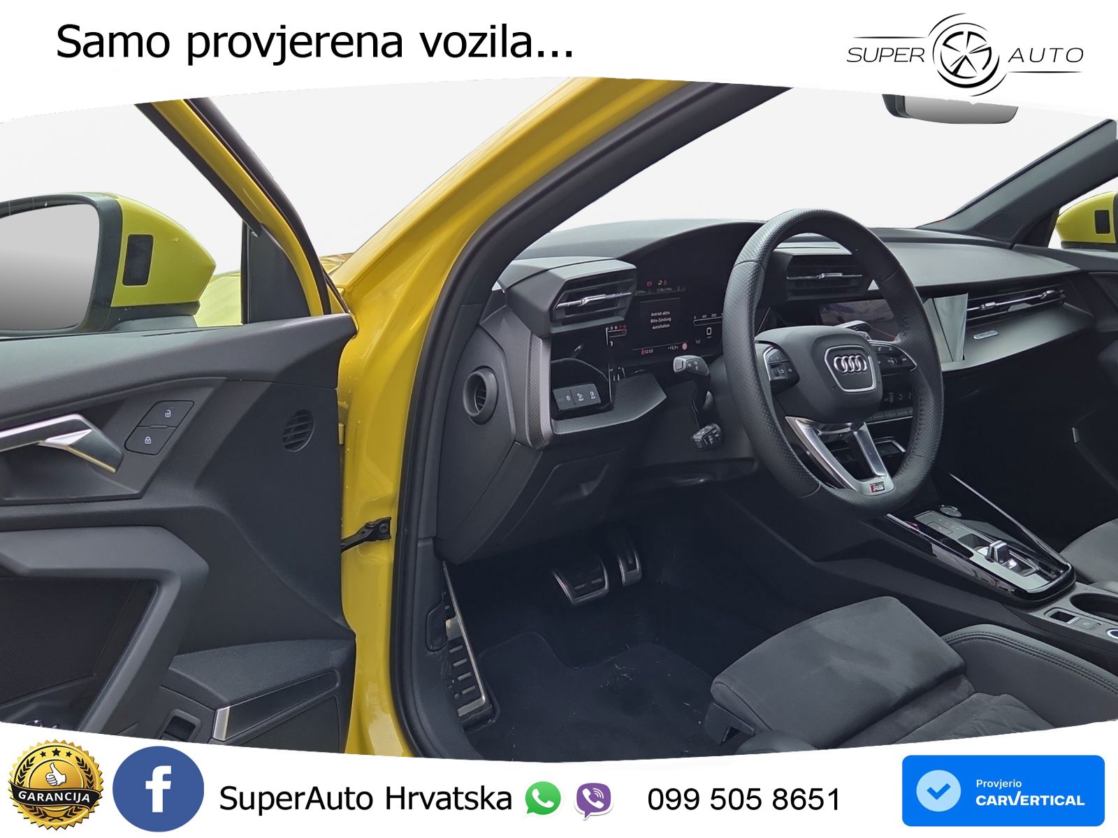 Audi RS3 Sedan 2.5 TFSI (400 KS) quattro S tronic LED+GR SJED+ACC