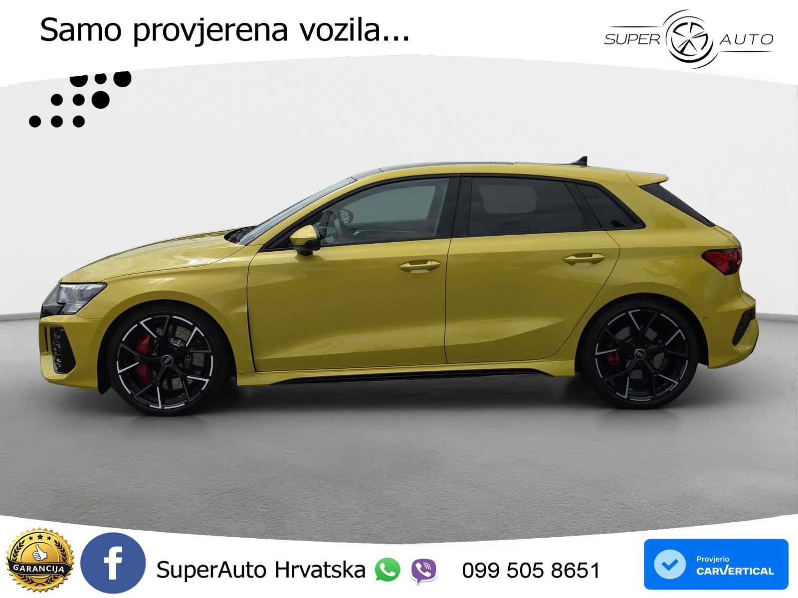 Audi RS3 Sedan 2.5 TFSI (400 KS) quattro S tronic LED+GR SJED+ACC