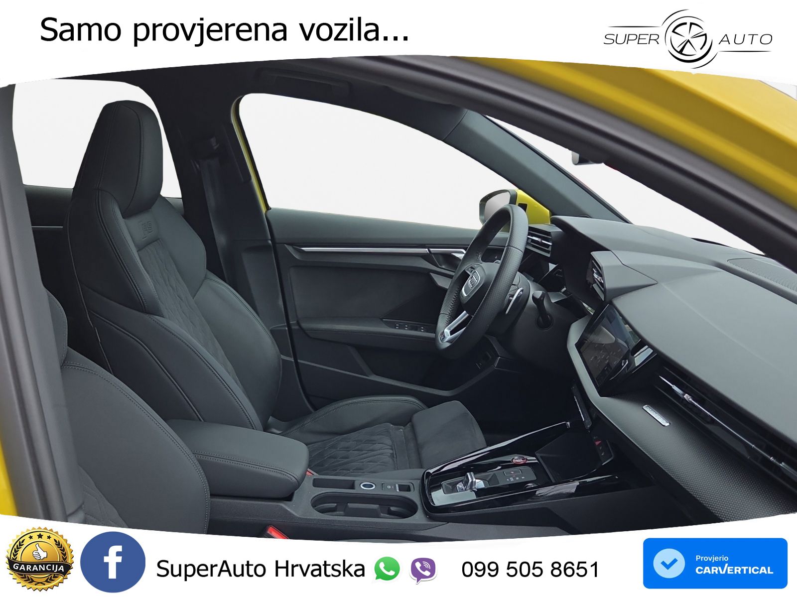 Audi RS3 Sedan 2.5 TFSI (400 KS) quattro S tronic LED+GR SJED+ACC