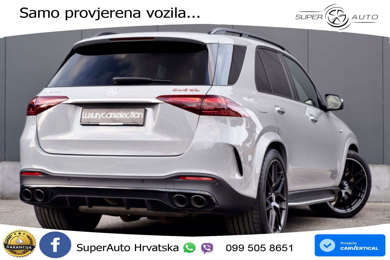 Mercedes AMG GLE 53 (544 KS) 4MATIC+ 9G-TRONIC LED+GR SJED+ACC