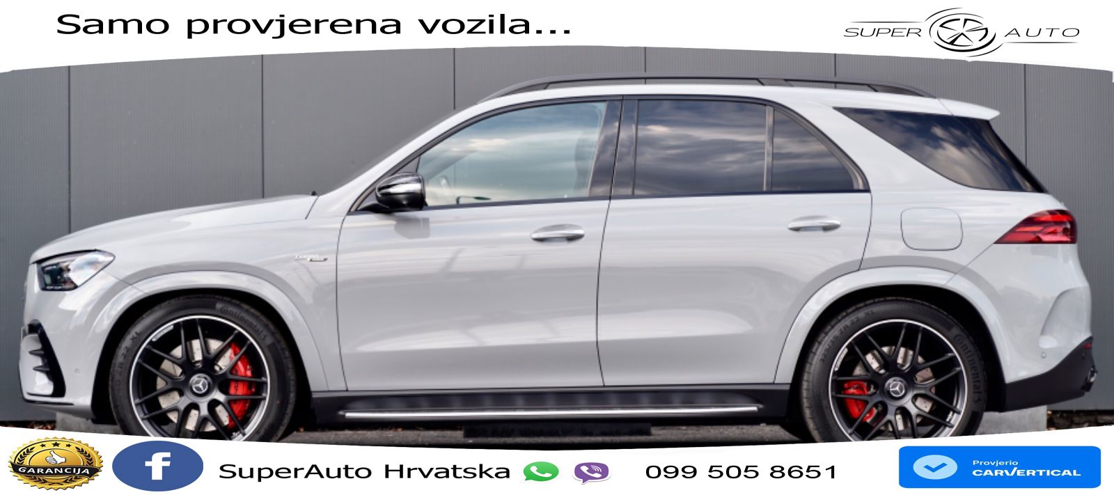 Mercedes AMG GLE 53 (544 KS) 4MATIC+ 9G-TRONIC LED+GR SJED+ACC