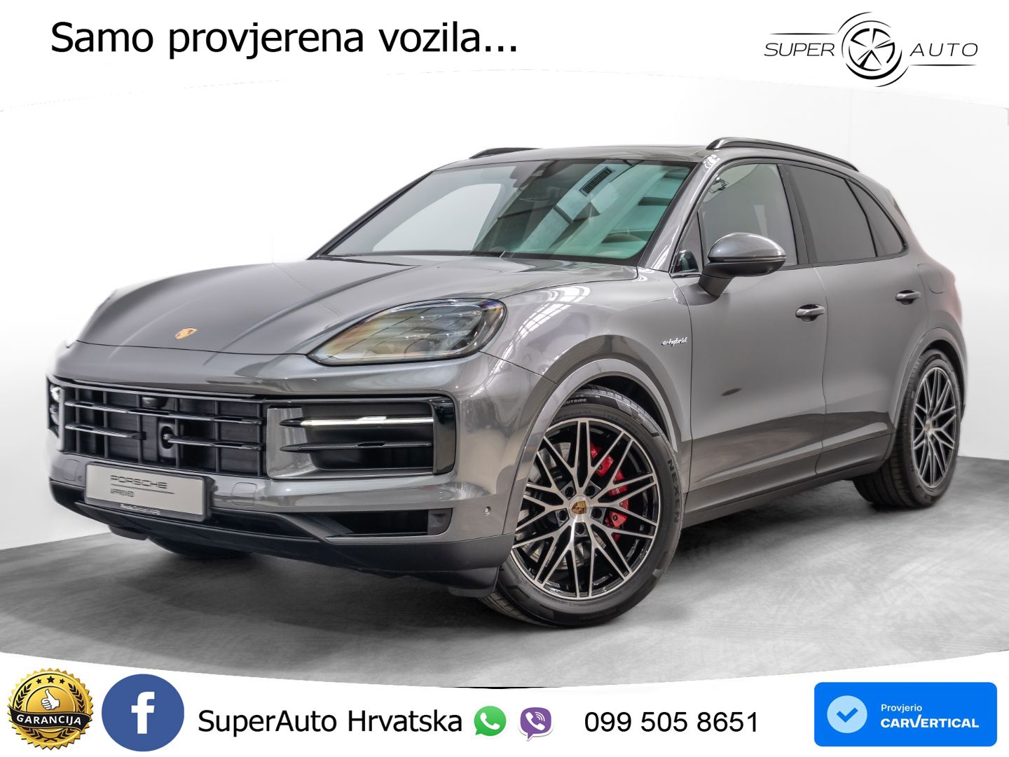 Porsche Cayenne S 3.0 V6 (519 KS) E-Hybrid Tiptronic S