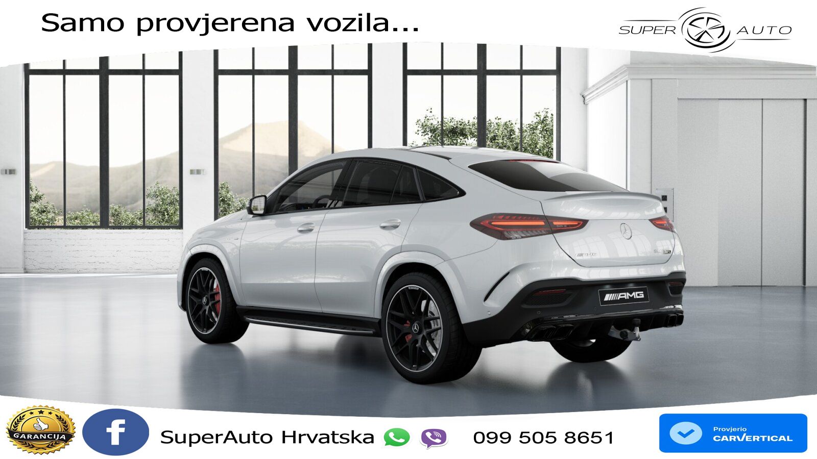 Mercedes AMG GLE Coupe 63 S V8 (612 KS) EQ Boost 4MATIC+ AMG SPEEDSHIFT TCT 9G LED+GR SJED+ACC