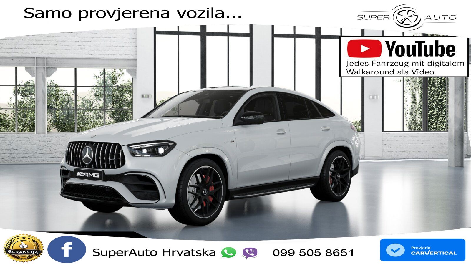 Mercedes AMG GLE Coupe 63 S V8 (612 KS) EQ Boost 4MATIC+ AMG SPEEDSHIFT TCT 9G LED+GR SJED+ACC