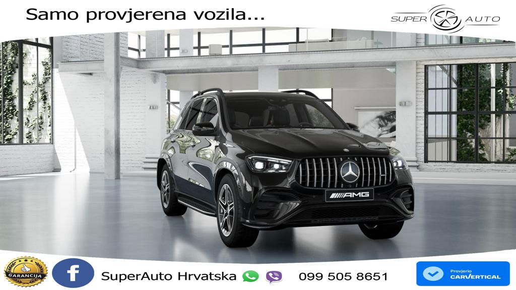 Mercedes AMG GLE 53 (435 KS) EQ Boost 4MATIC+ AMG SPEEDSHIFT TCT 9G LED+GR SJED+ACC
