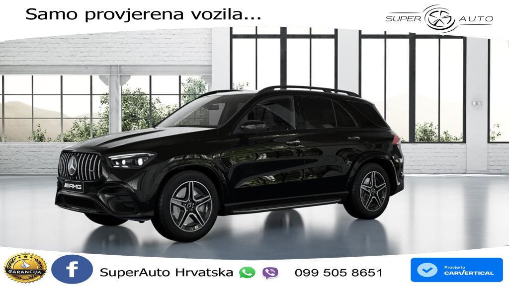 Mercedes AMG GLE 53 (435 KS) EQ Boost 4MATIC+ AMG SPEEDSHIFT TCT 9G LED+GR SJED+ACC