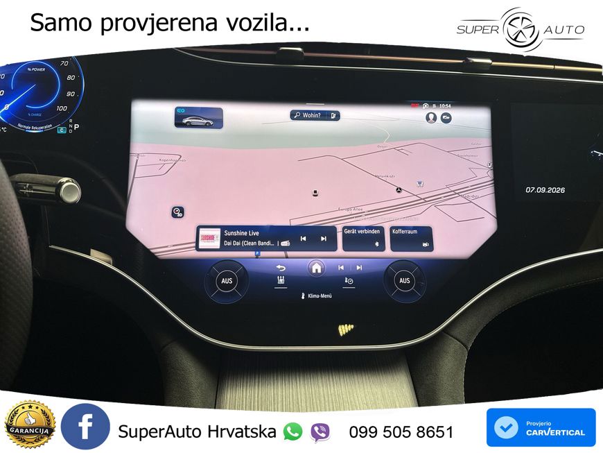Mercedes EQE 500 100 kWh (408 KS) 4MATIC AMG LED+GR SJED+ACC