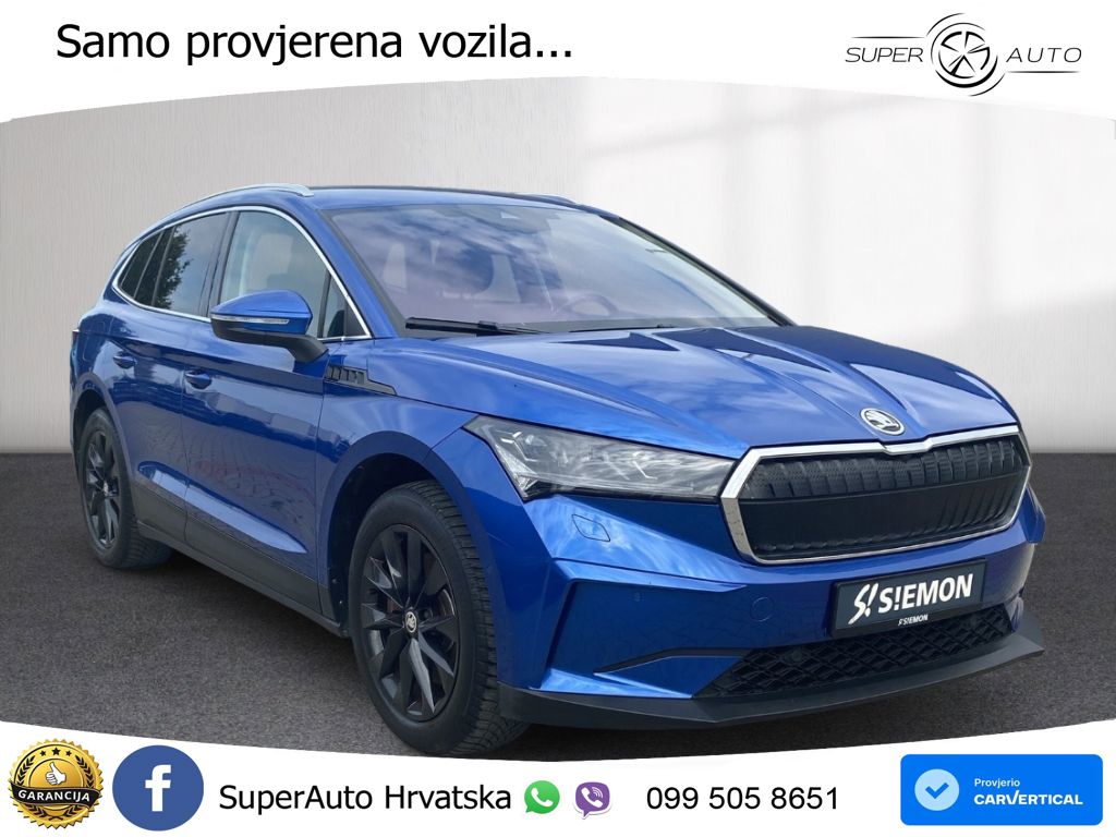 Škoda Enyaq iV 80 82 kWh (204 KS) Suite LED+GR SJED+ACC