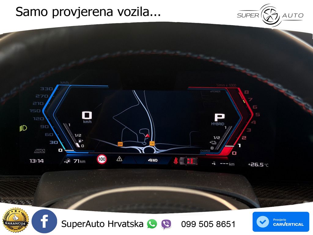 BMW XM 50e (476 KS) M xDrive M Steptronic LED+GR SJED+ACC