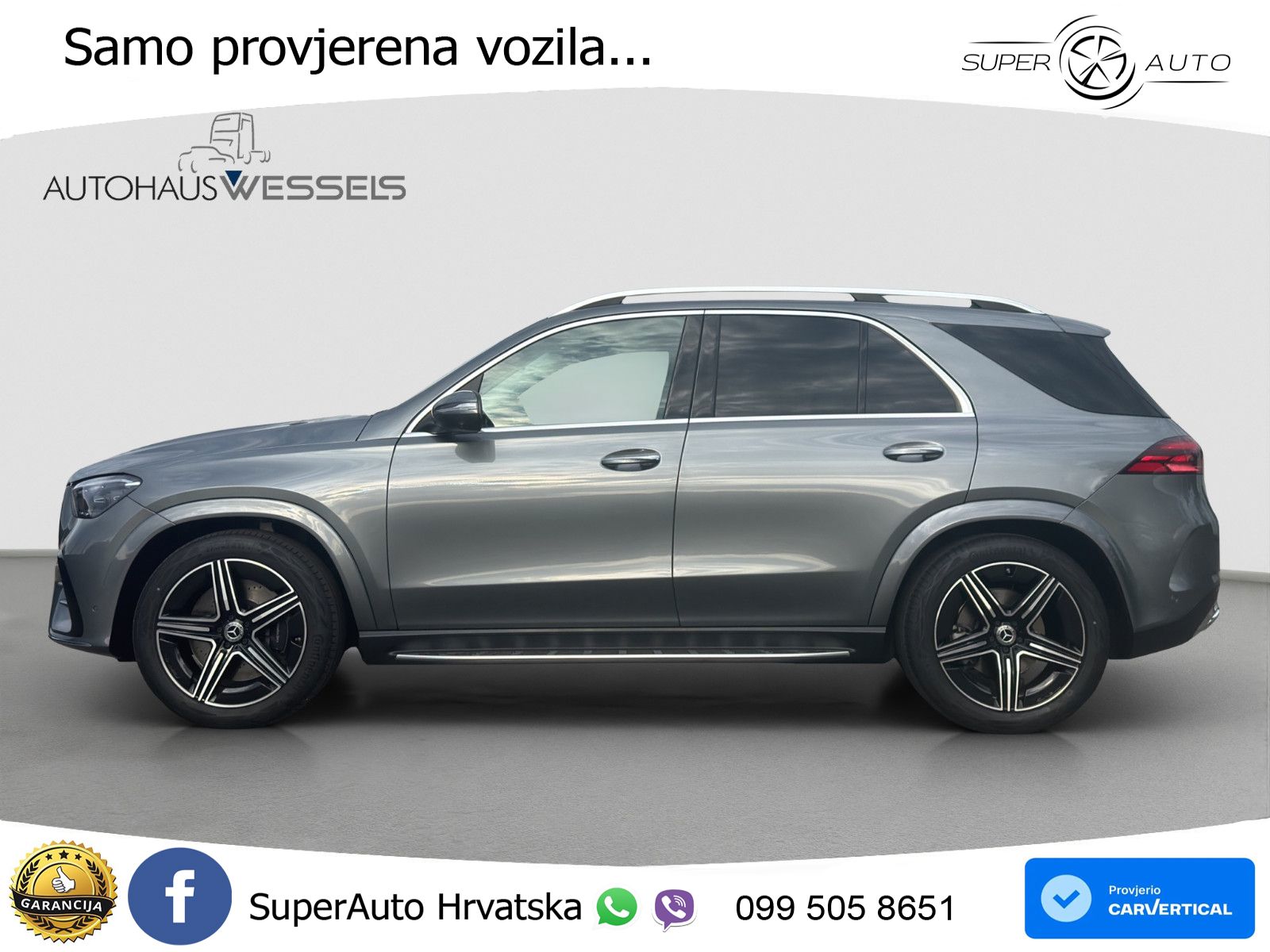 Mercedes GLE 450 3.0 (381 KS) EQ Boost 4MATIC 9G-TRONIC AMG LED+GR SJED+ACC