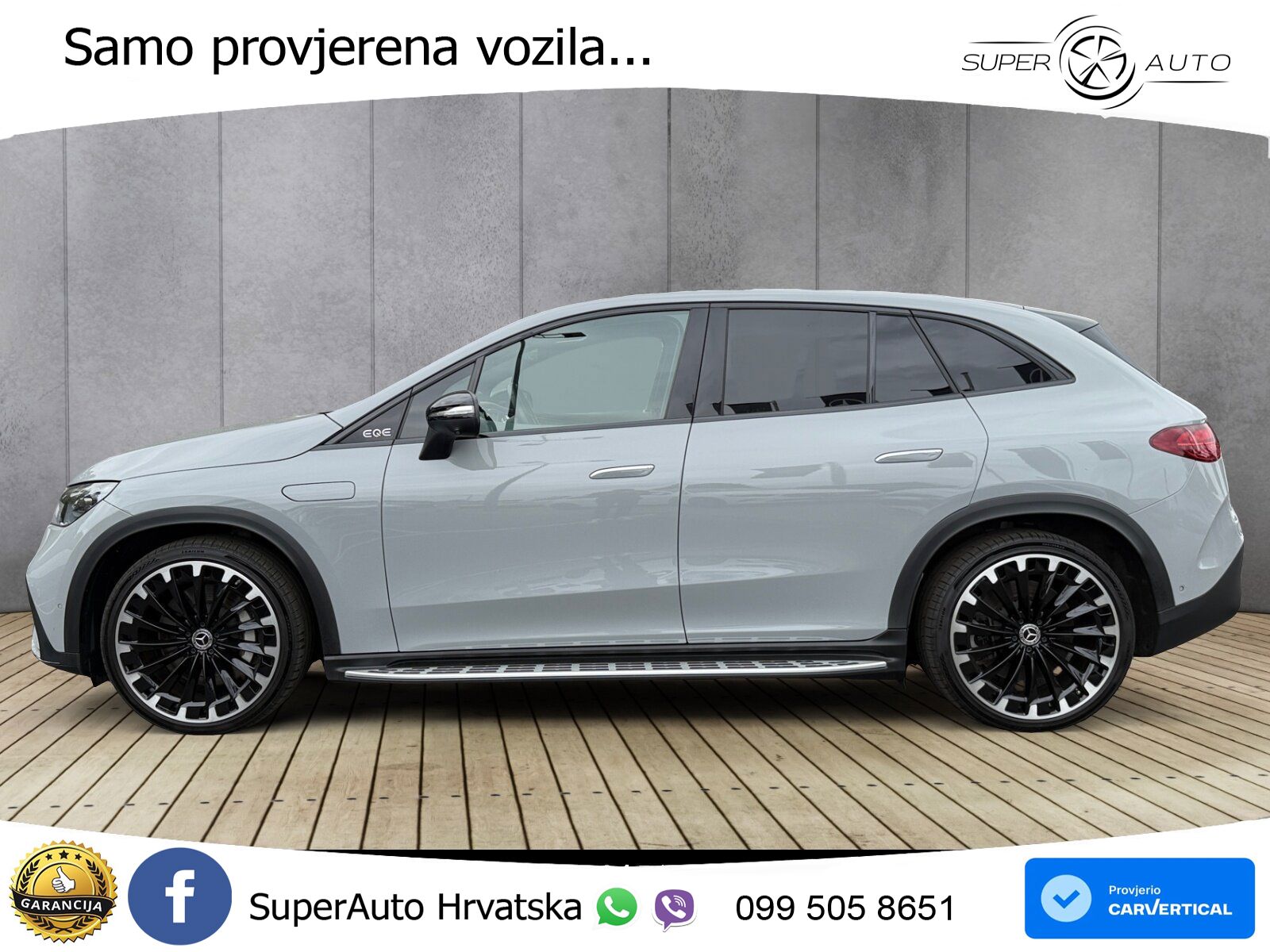 Mercedes EQE SUV 500 100 kWh (408 KS) 4MATIC AMG ACC+HEAD+4xGR SJED+360+PANO