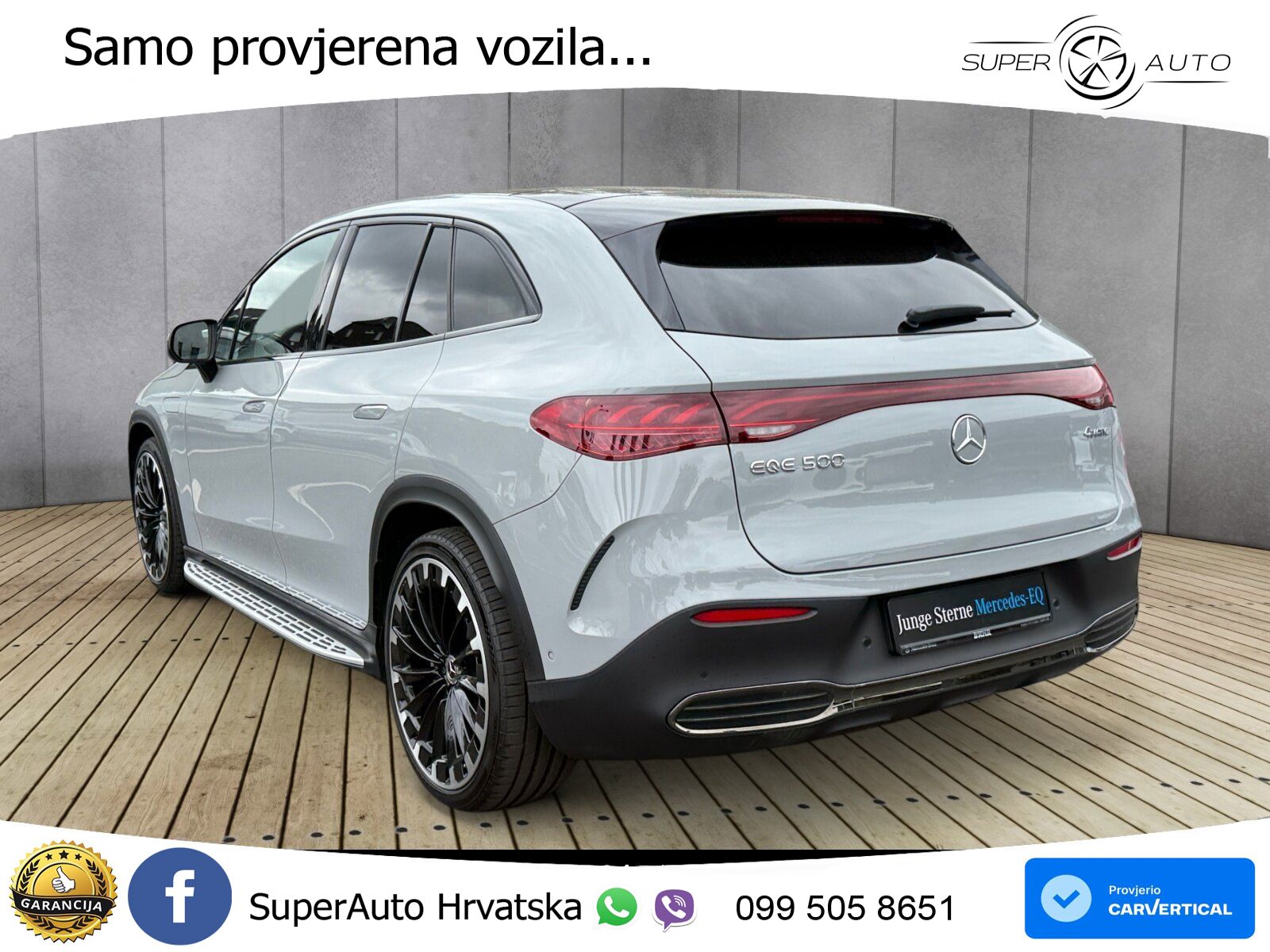 Mercedes EQE SUV 500 100 kWh (408 KS) 4MATIC AMG ACC+HEAD+4xGR SJED+360+PANO