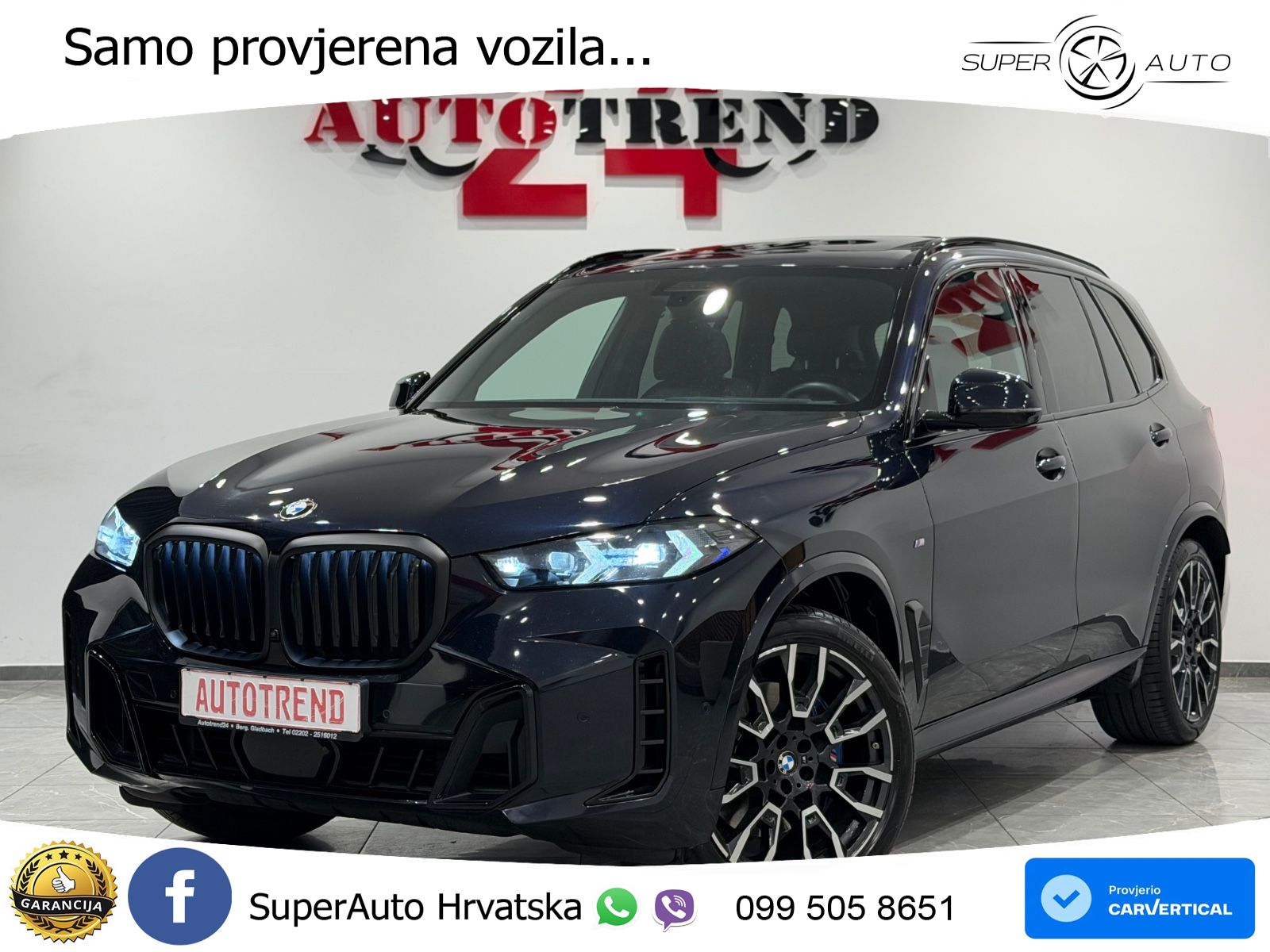 BMW X5 30d (298 KS) xDrive Steptronic M Sport LED+GR SJED+ACC