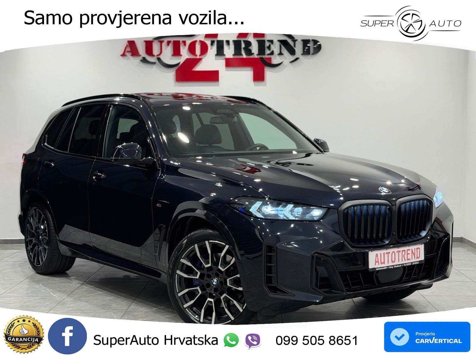 BMW X5 30d (298 KS) xDrive Steptronic M Sport LED+GR SJED+ACC