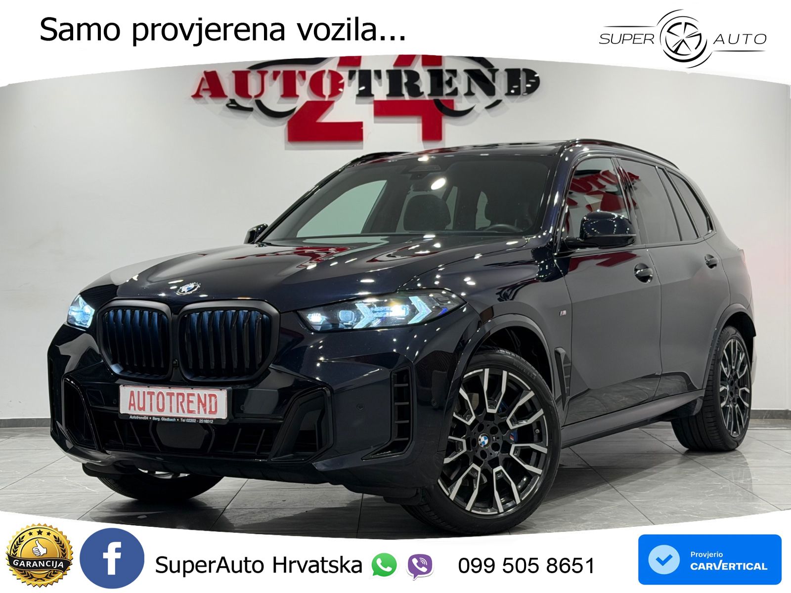 BMW X5 30d (298 KS) xDrive Steptronic M Sport LED+GR SJED+ACC
