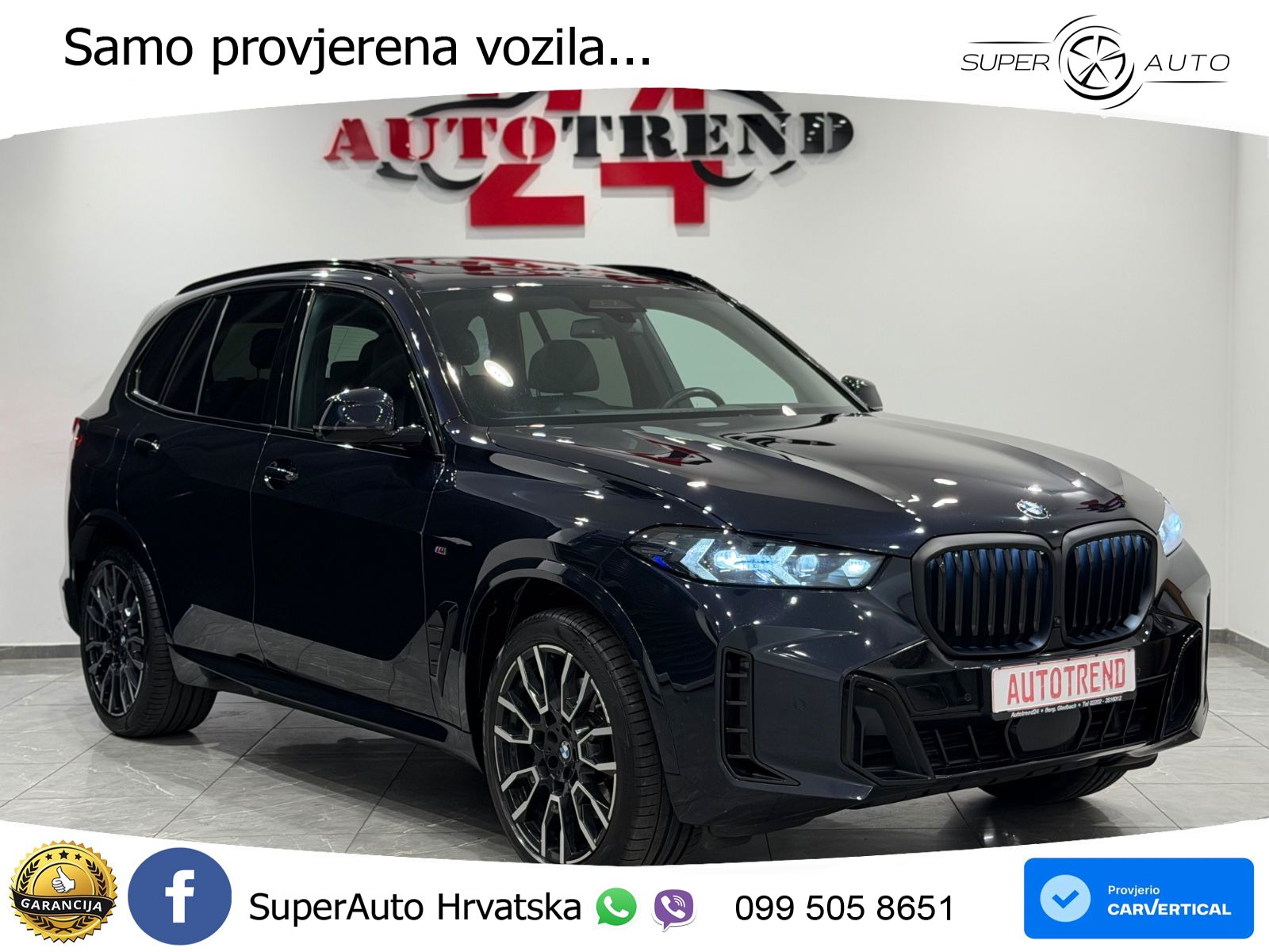BMW X5 30d (298 KS) xDrive Steptronic M Sport LED+GR SJED+ACC