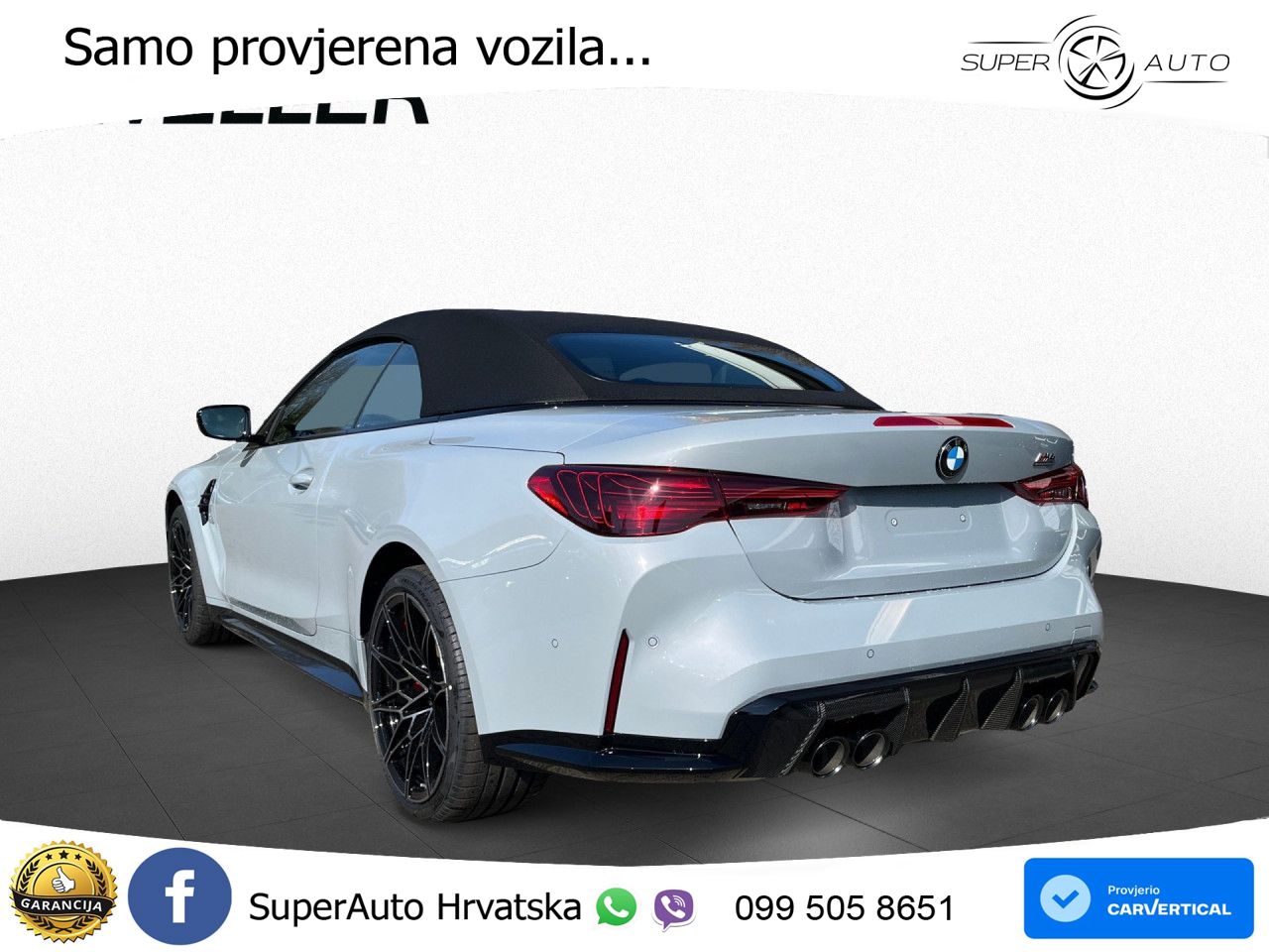 BMW M4 Convertible Competition 3.0 (530 KS) xDrive Steptronic LED+GR SJED+ACC