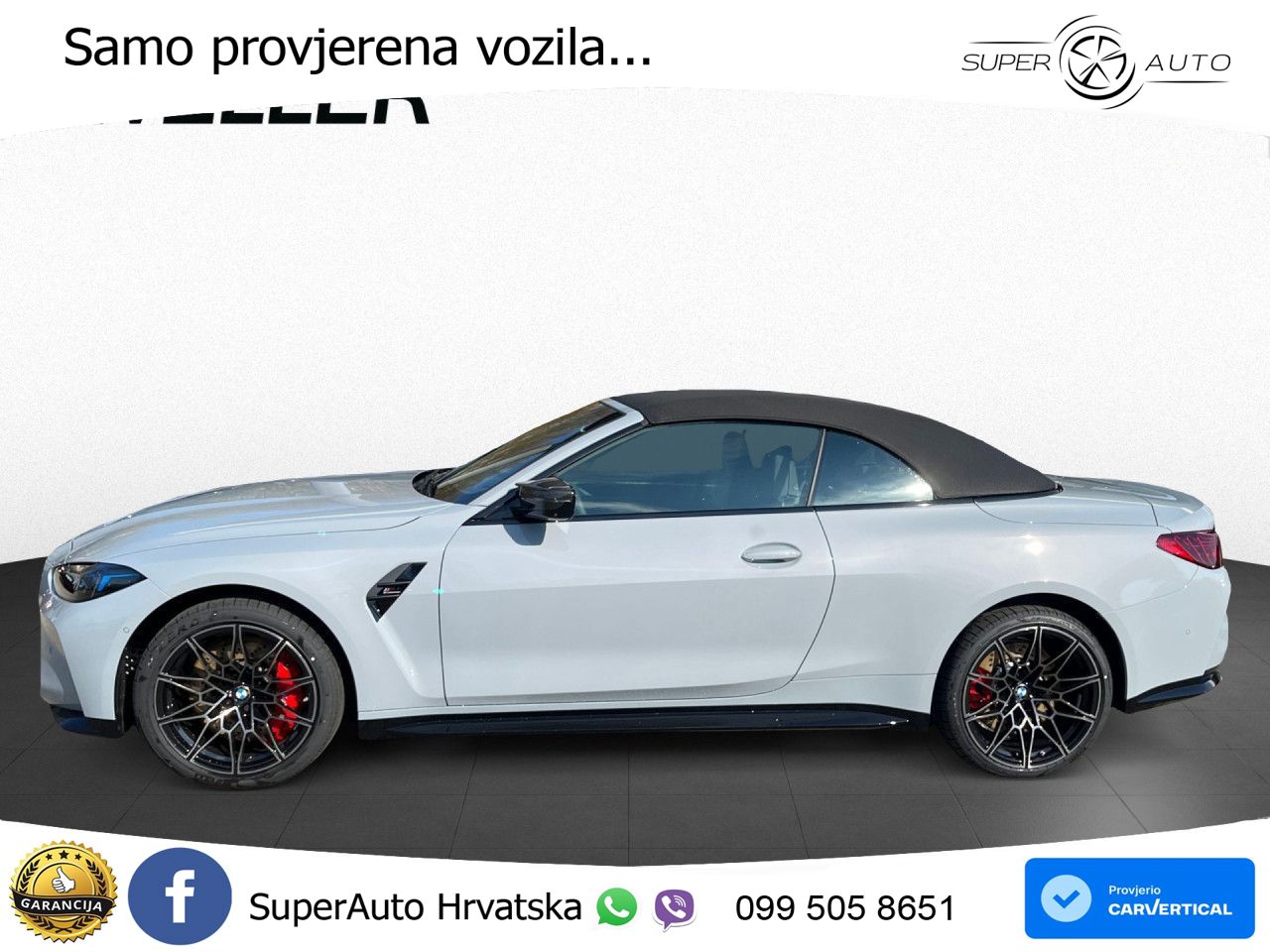 BMW M4 Convertible Competition 3.0 (530 KS) xDrive Steptronic LED+GR SJED+ACC