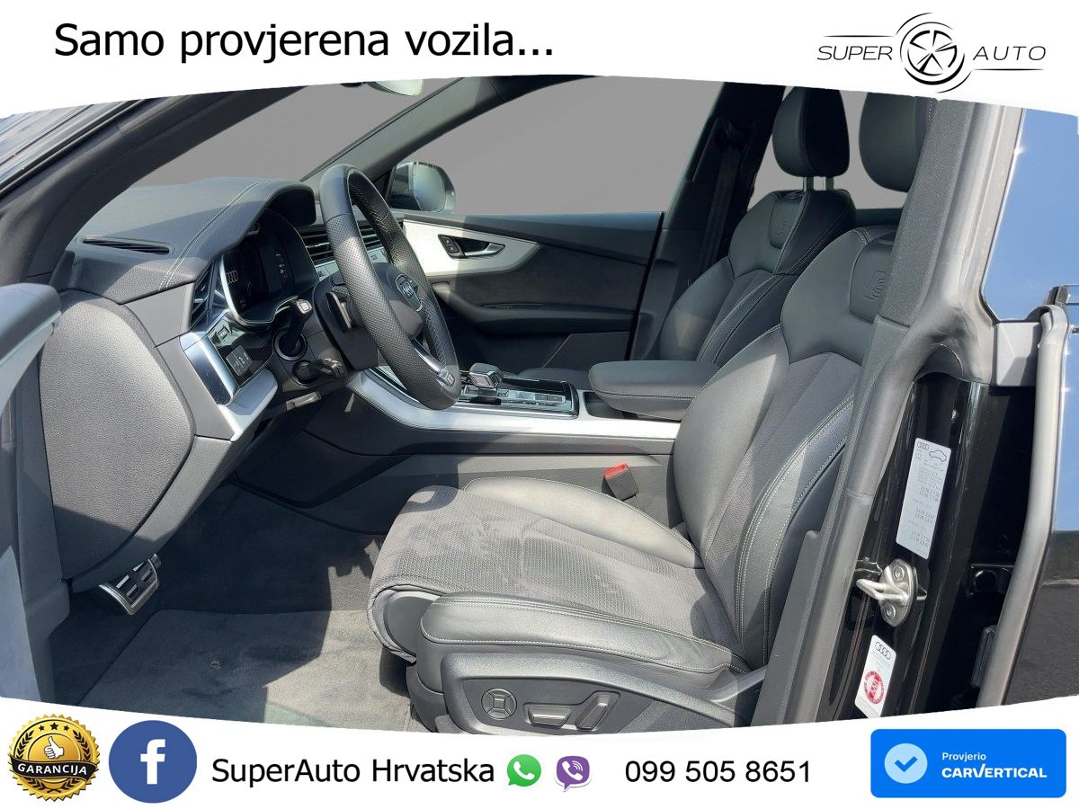 Audi Q8 55 TFSIe V6 (381 KS) quattro tiptronic S line LED+GR SJED+ACC