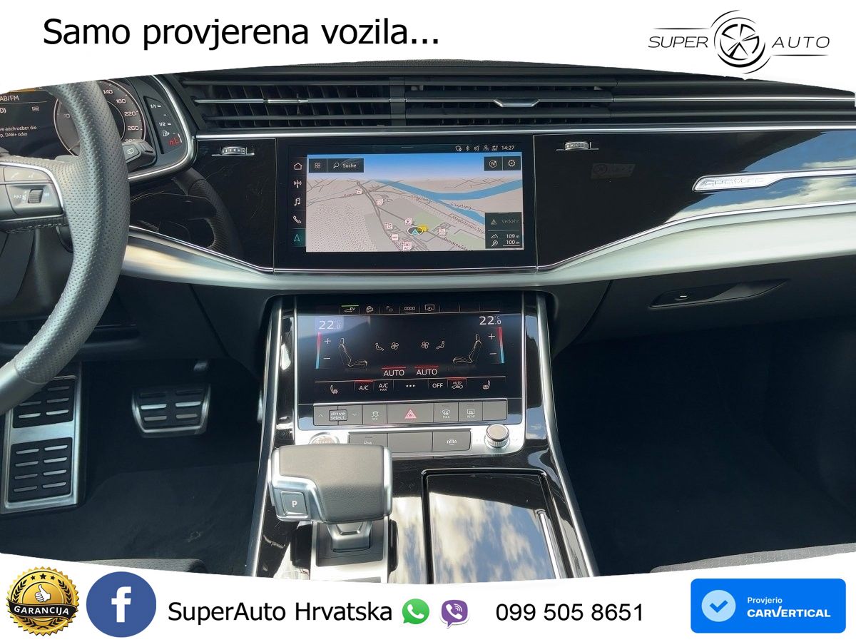 Audi Q8 55 TFSIe V6 (381 KS) quattro tiptronic S line LED+GR SJED+ACC