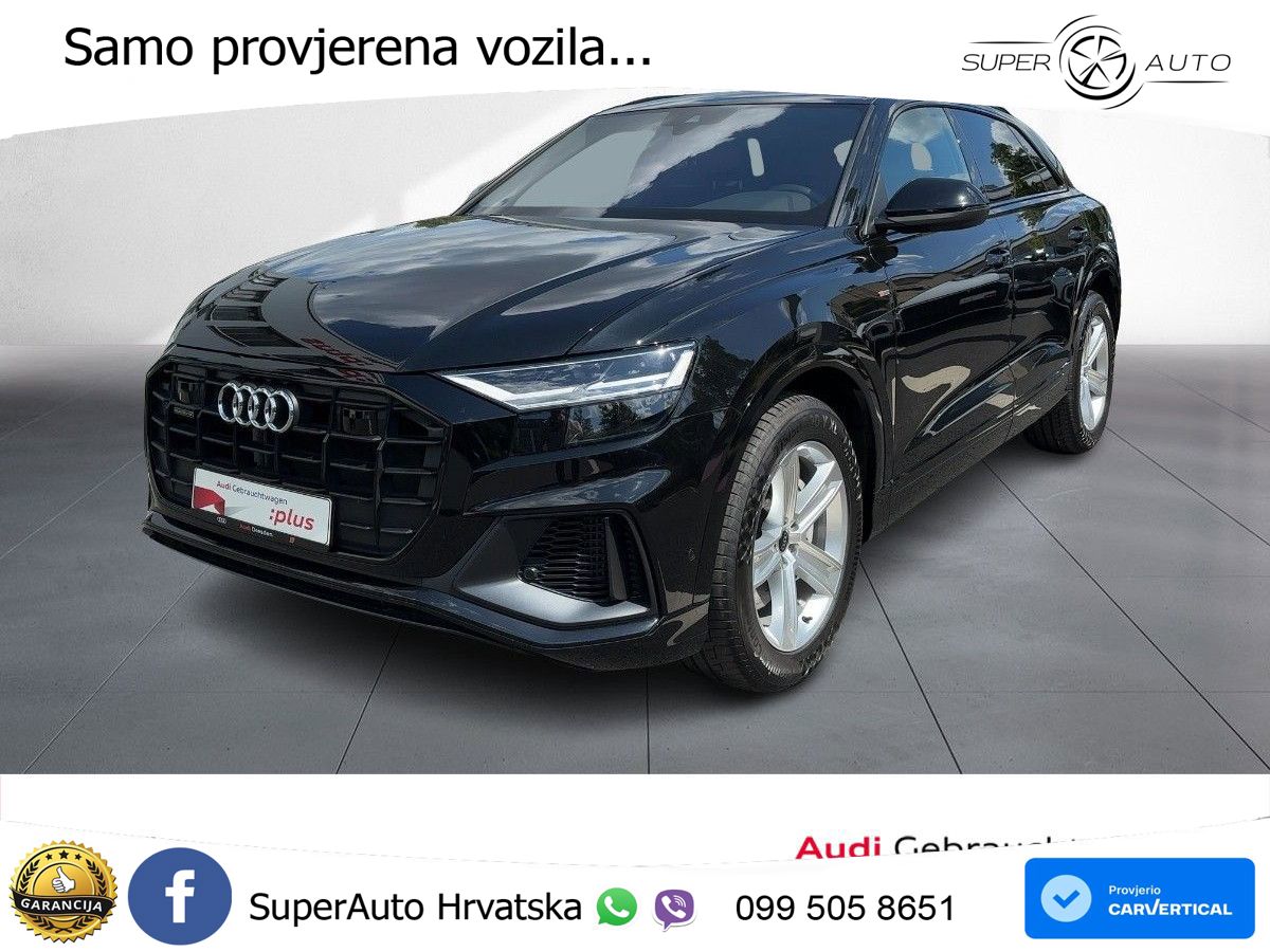 Audi Q8 55 TFSIe V6 (381 KS) quattro tiptronic S line LED+GR SJED+ACC
