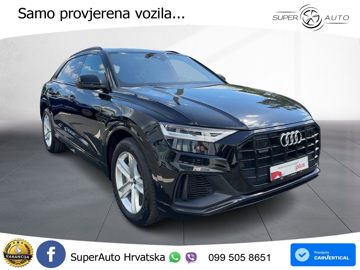 Audi Q8 55 TFSIe V6 (381 KS) quattro tiptronic S line LED+GR SJED+ACC