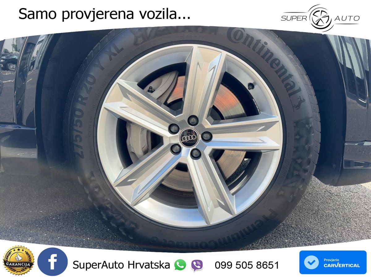 Audi Q8 55 TFSIe V6 (381 KS) quattro tiptronic S line LED+GR SJED+ACC
