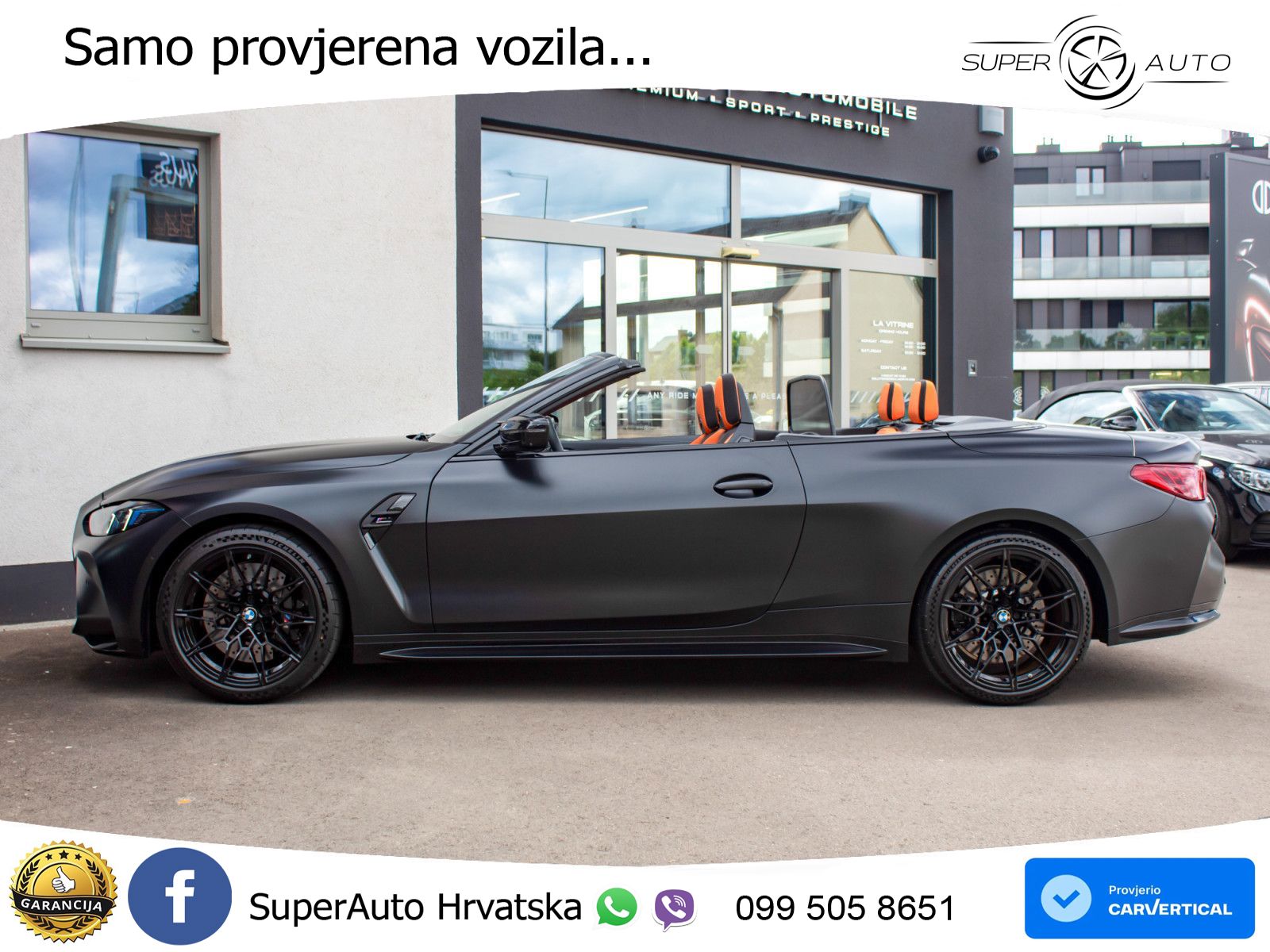 BMW M4 Convertible Competition 3.0 (530 KS) xDrive Steptronic LED+GR SJED+ACC