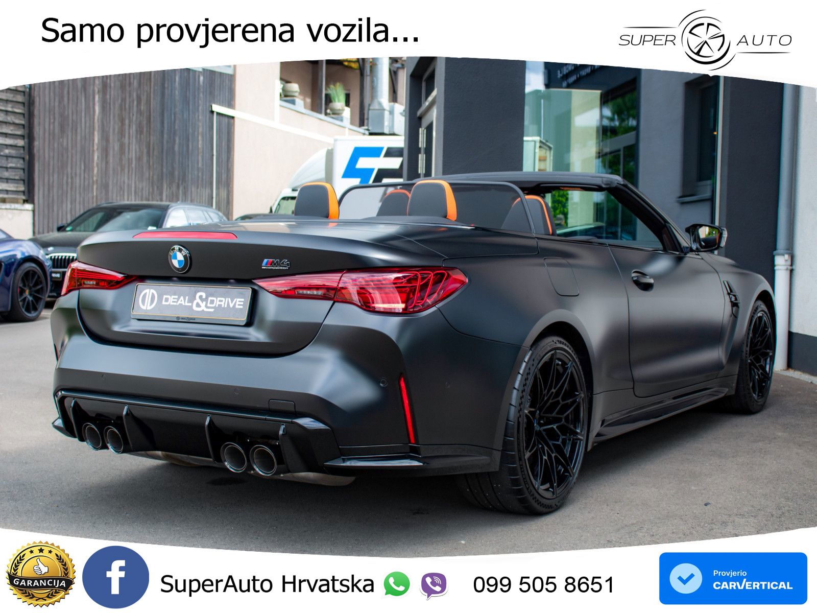 BMW M4 Convertible Competition 3.0 (530 KS) xDrive Steptronic LED+GR SJED+ACC
