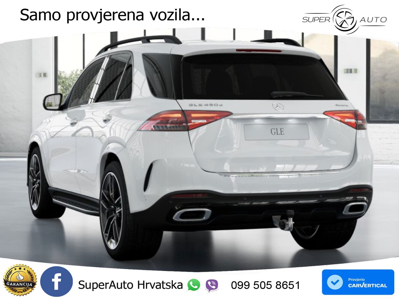 Mercedes GLE 450d (367 KS) EQ Boost 4MATIC 9G-TRONIC AMG LED+GR SJED+ACC