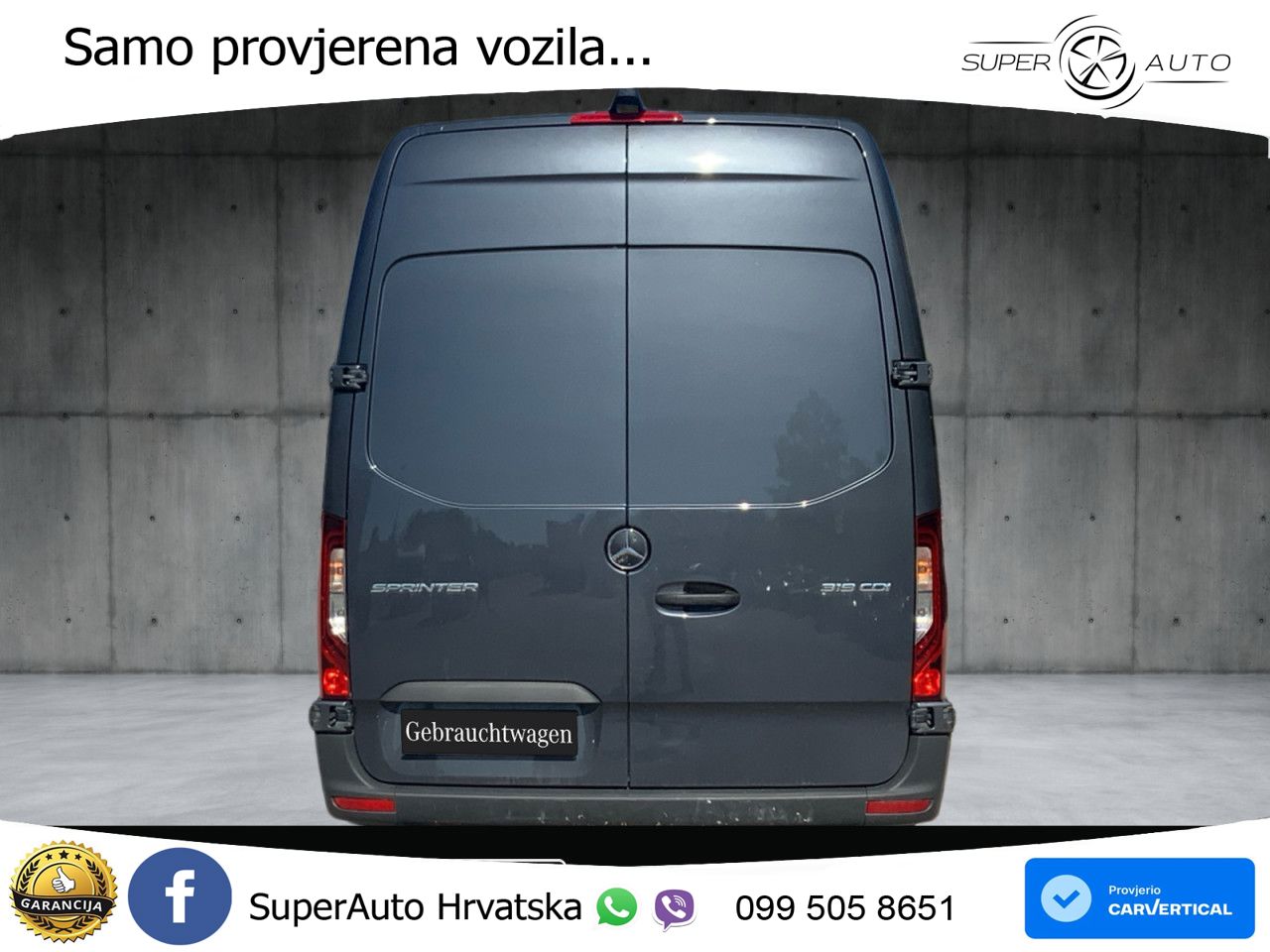 Mercedes-Benz Sprinter 190 KS LED+GR SJED+ACC