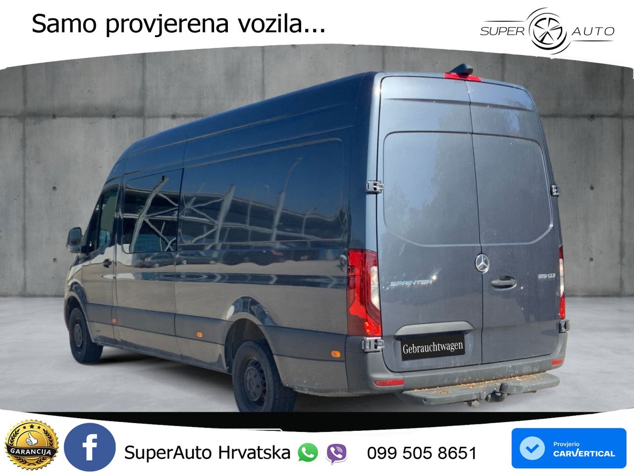 Mercedes-Benz Sprinter 190 KS LED+GR SJED+ACC