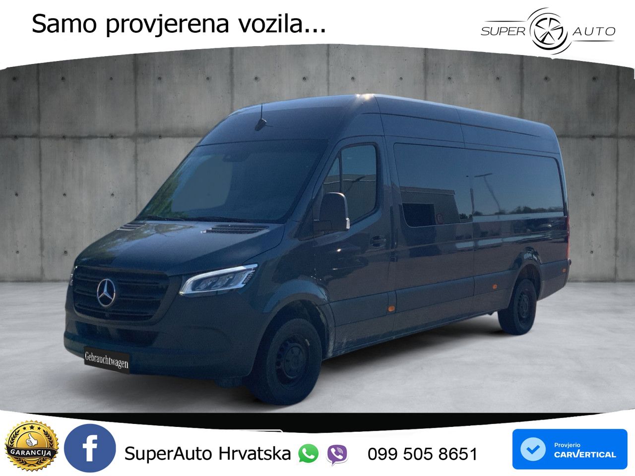 Mercedes-Benz Sprinter 190 KS LED+GR SJED+ACC