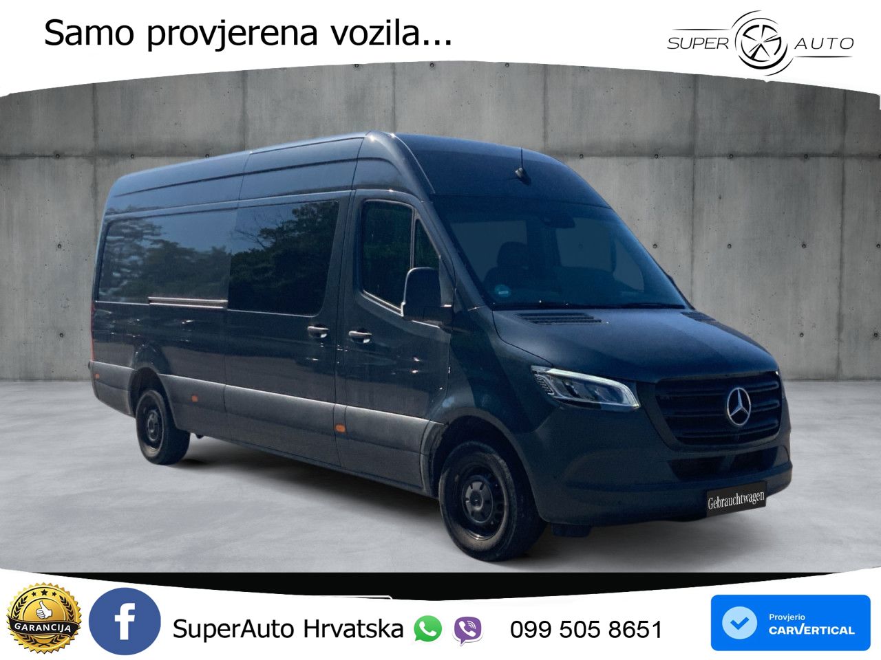 Mercedes-Benz Sprinter 190 KS LED+GR SJED+ACC