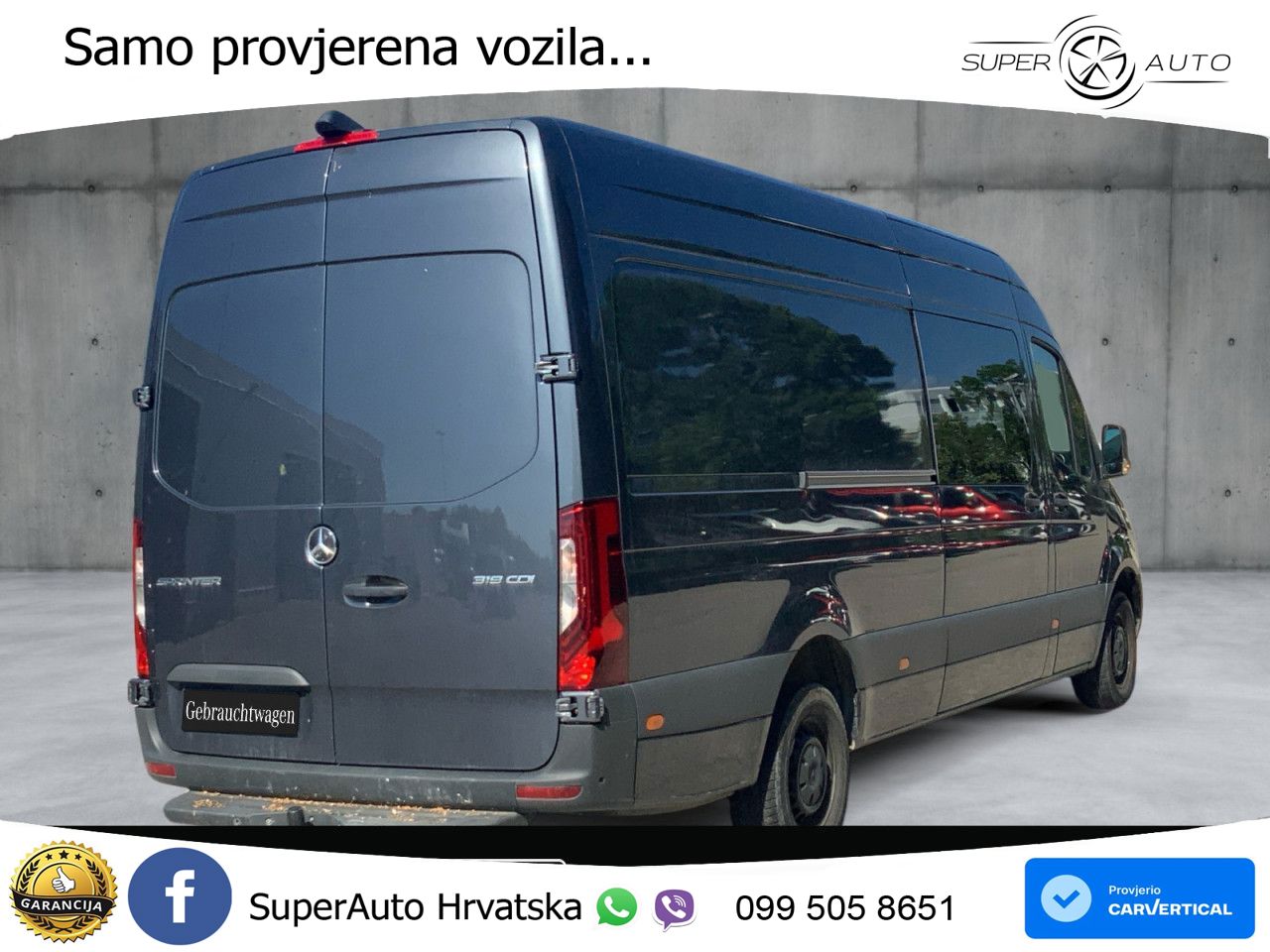 Mercedes-Benz Sprinter 190 KS LED+GR SJED+ACC