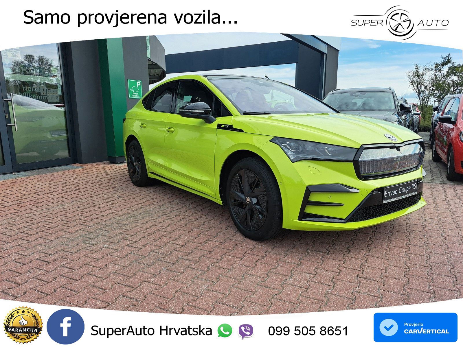 Škoda Enyaq Coupe iV RS 82 kWh (299 KS) AWD LED+GR SJED+ACC