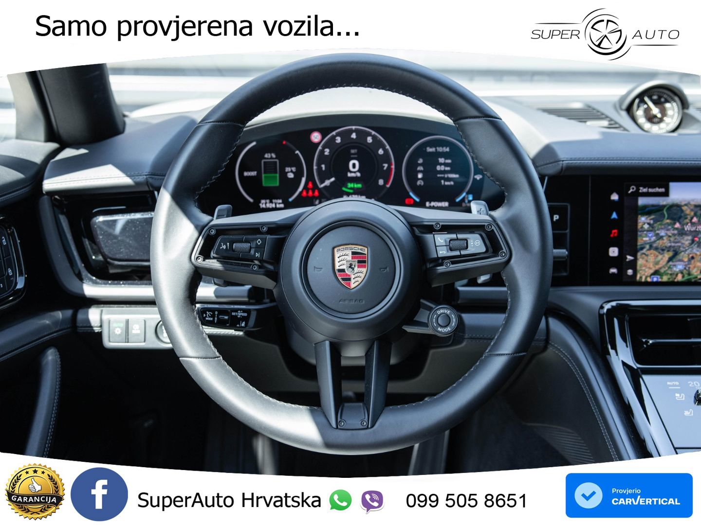 Porsche Panamera 4S 2.9 V6 (544 KS) E-Hybrid PDK LED+GR SJED+ACC