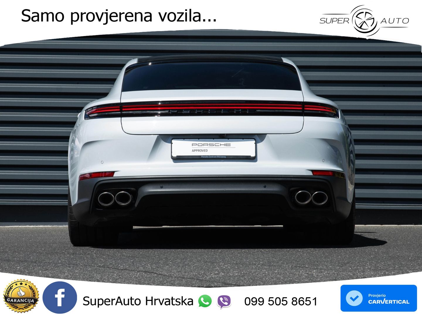 Porsche Panamera 4S 2.9 V6 (544 KS) E-Hybrid PDK LED+GR SJED+ACC