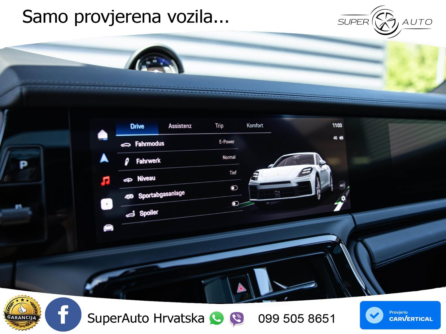 Porsche Panamera 4S 2.9 V6 (544 KS) E-Hybrid PDK LED+GR SJED+ACC