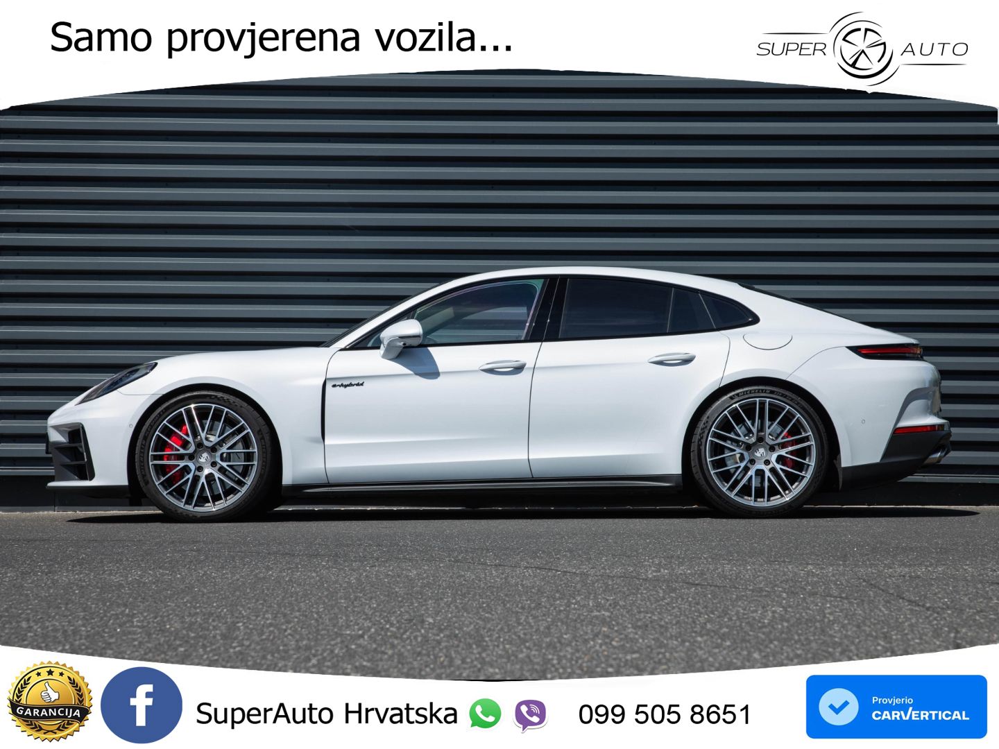 Porsche Panamera 4S 2.9 V6 (544 KS) E-Hybrid PDK LED+GR SJED+ACC
