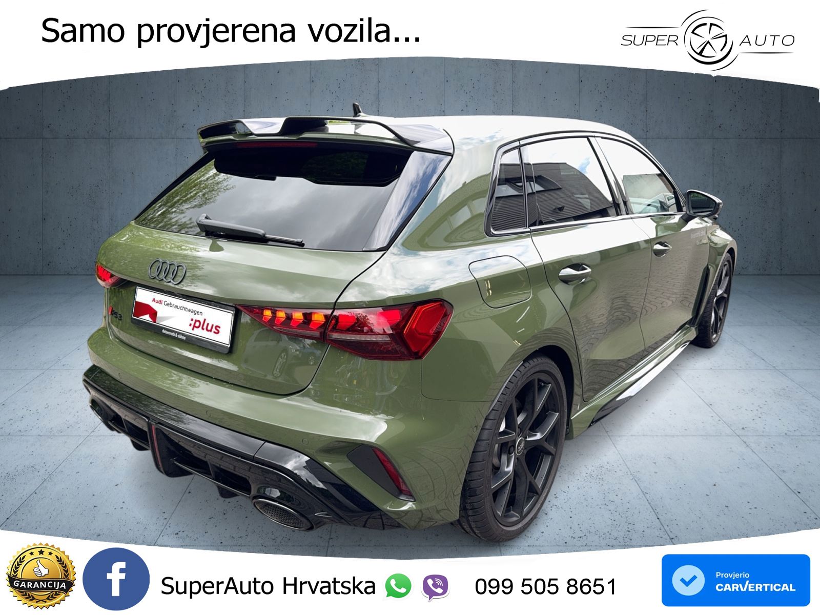 Audi RS3 Sportback 2.5 TFSI (400 KS) quattro S tronic ABT LED+GR SJED+ACC