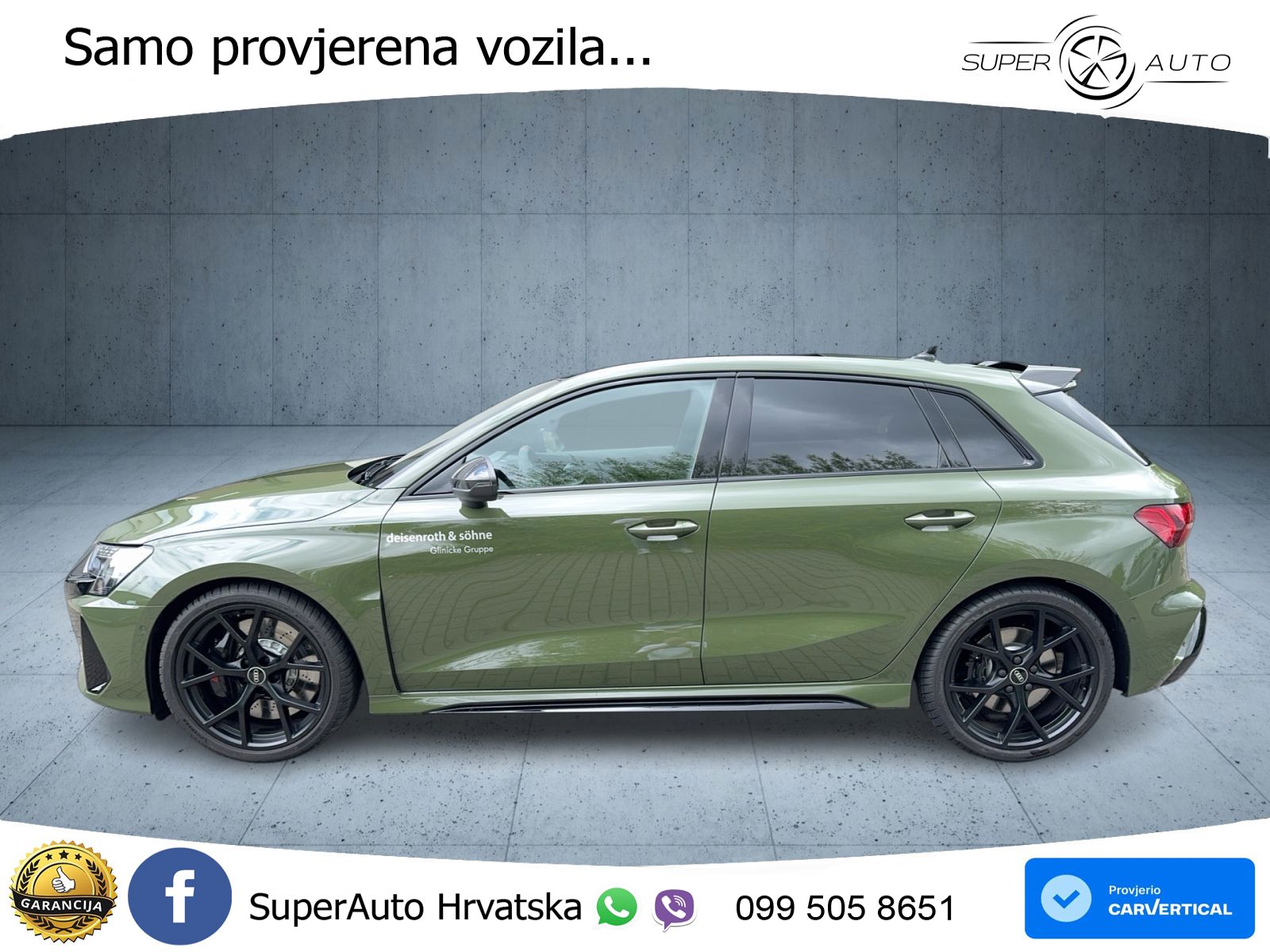 Audi RS3 Sportback 2.5 TFSI (400 KS) quattro S tronic ABT LED+GR SJED+ACC