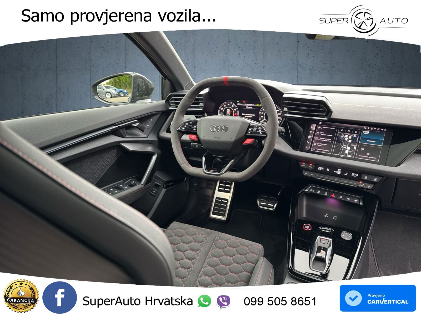 Audi RS3 Sportback 2.5 TFSI (400 KS) quattro S tronic ABT LED+GR SJED+ACC