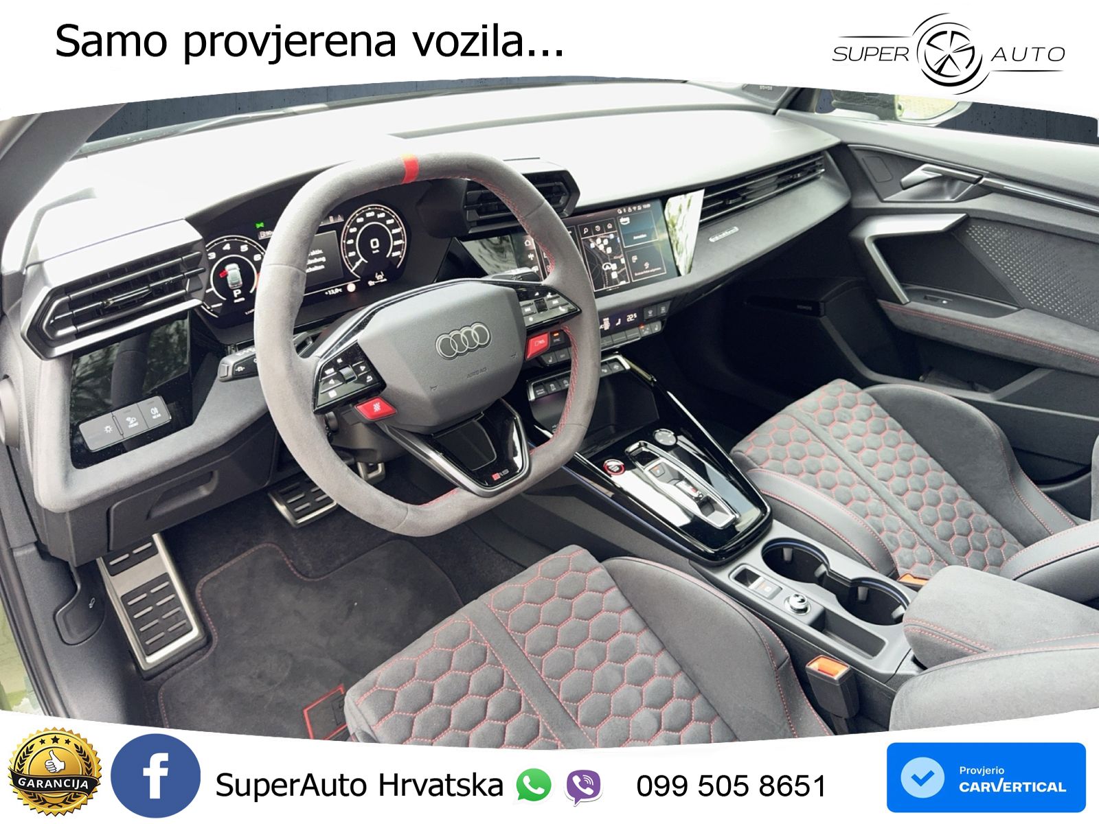 Audi RS3 Sportback 2.5 TFSI (400 KS) quattro S tronic ABT LED+GR SJED+ACC