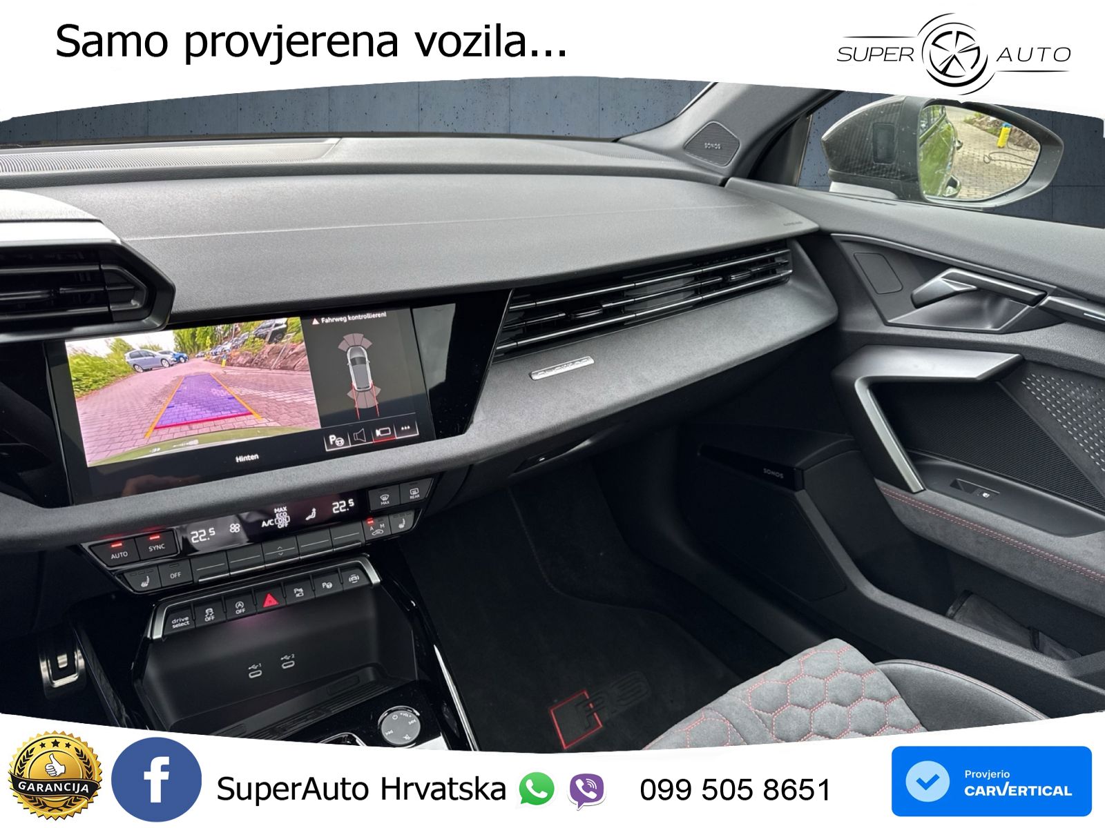 Audi RS3 Sportback 2.5 TFSI (400 KS) quattro S tronic ABT LED+GR SJED+ACC