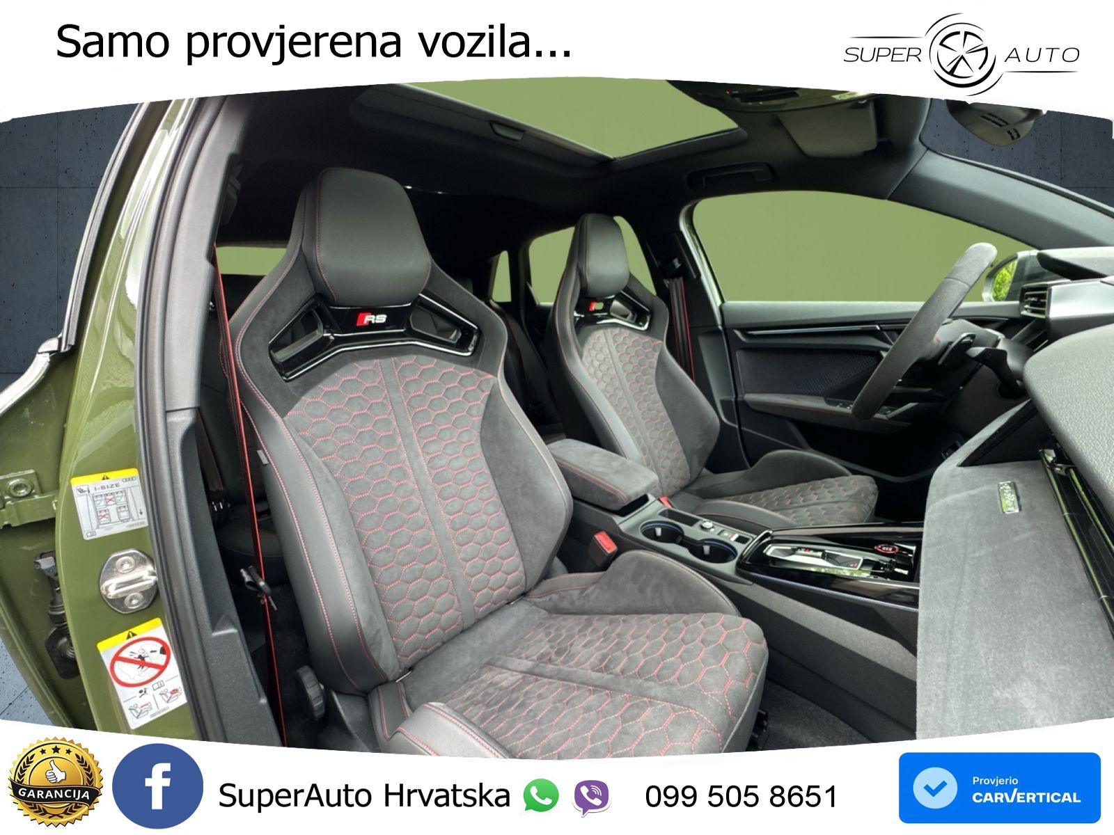 Audi RS3 Sportback 2.5 TFSI (400 KS) quattro S tronic ABT LED+GR SJED+ACC